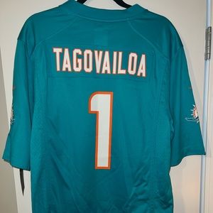 NWT MIAMI DOLPHINS TUA JERSEY